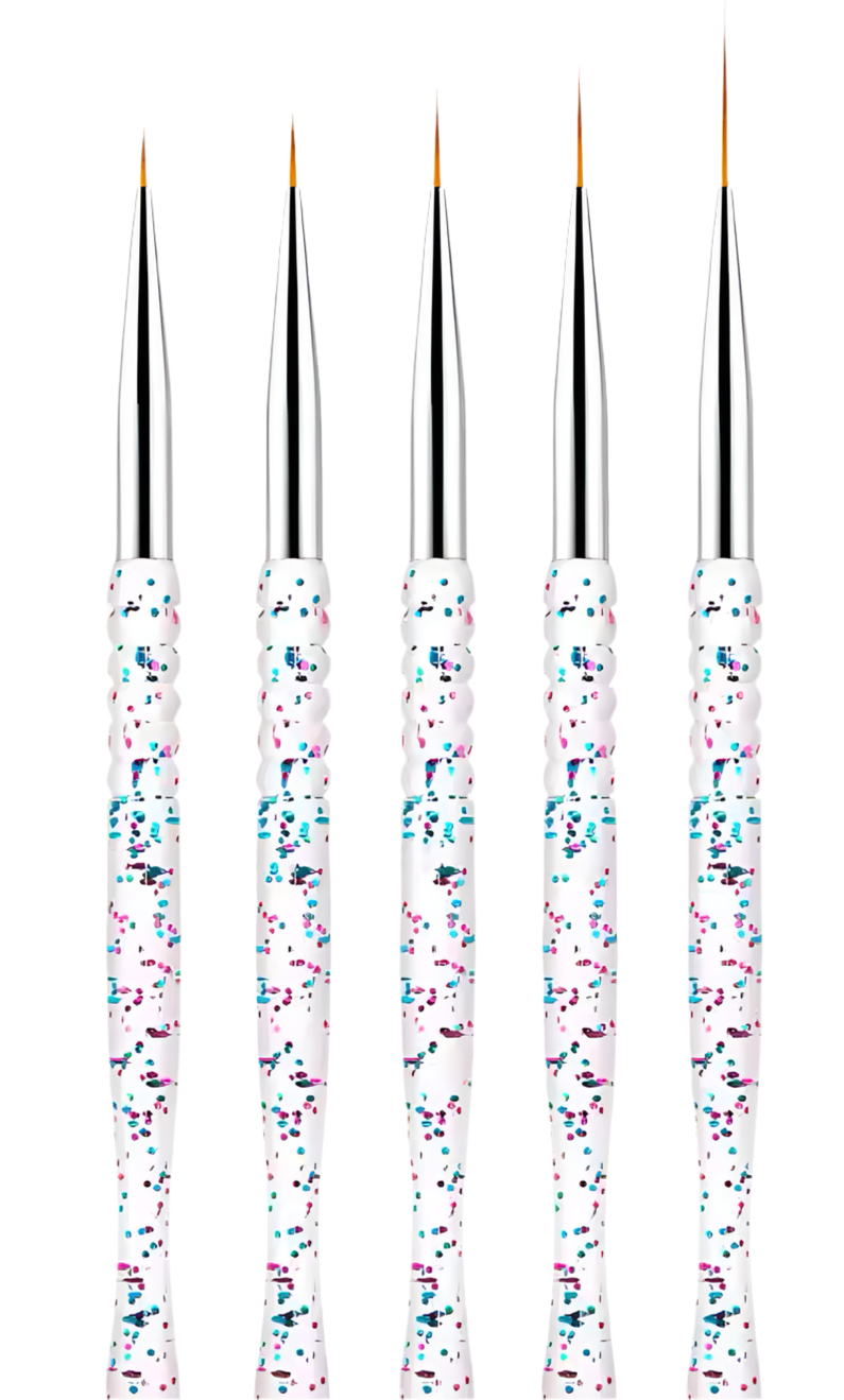 Mermaid Sparkle Liner Brush Set