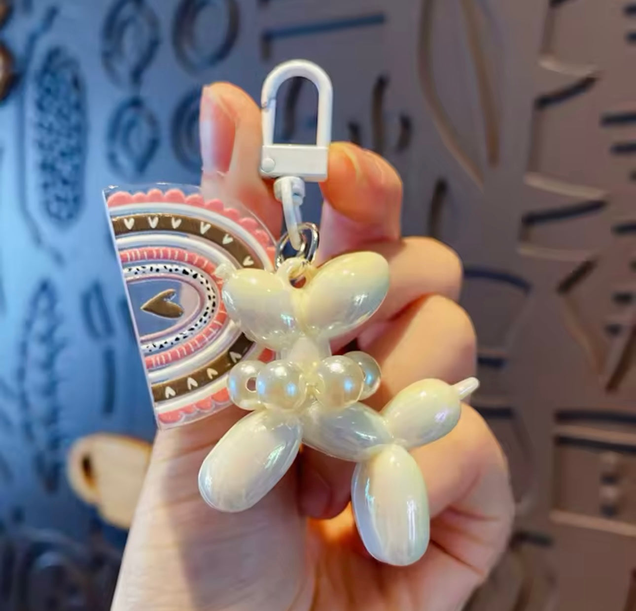 Balloon Dog Keychain