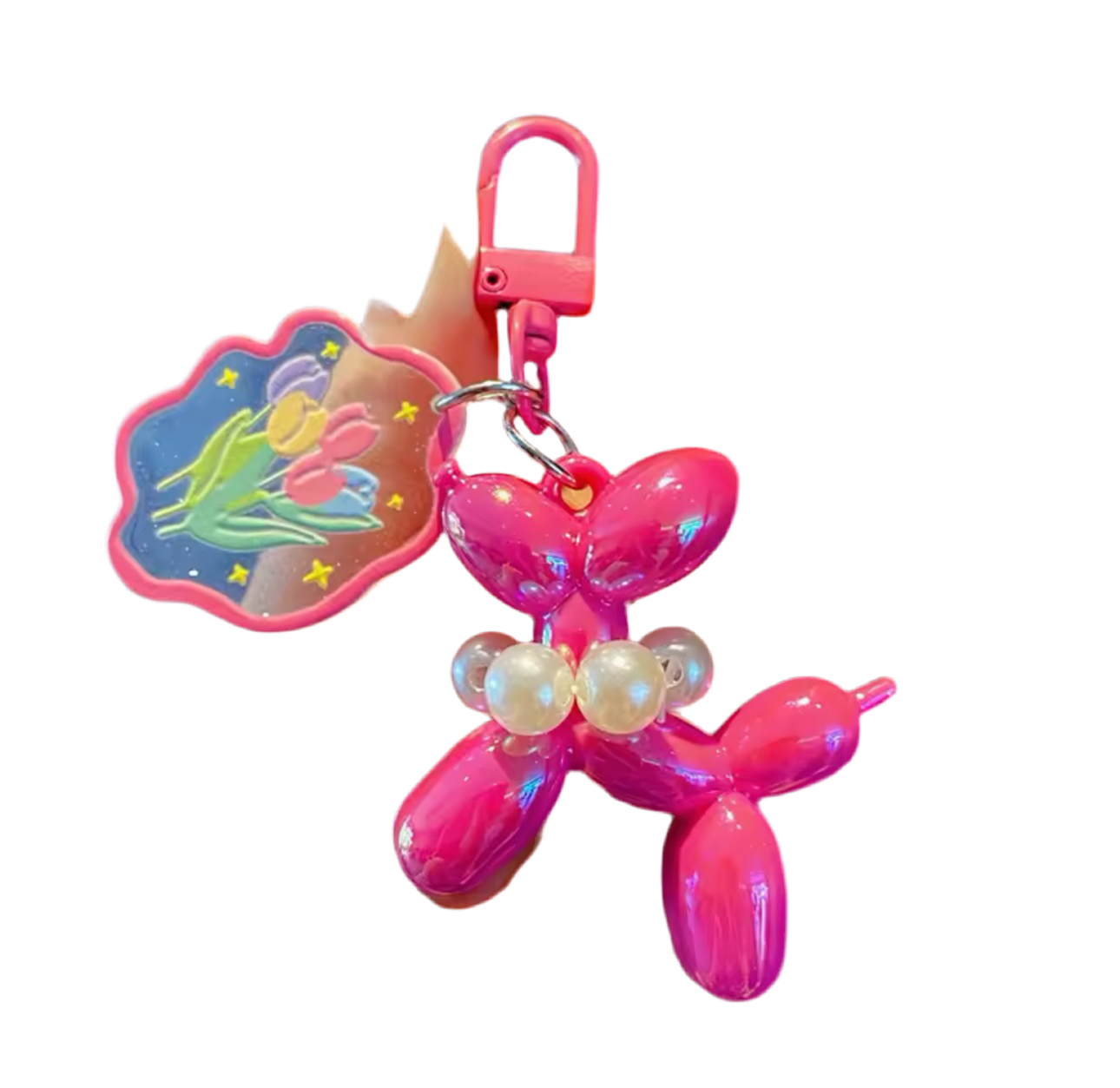 Balloon Dog Keychain