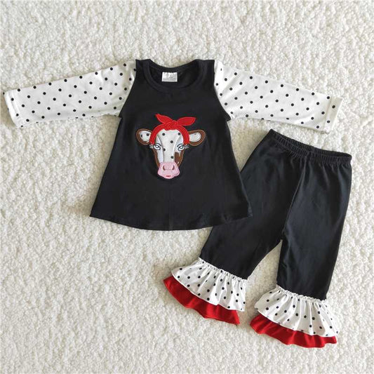 Polka Cow Set