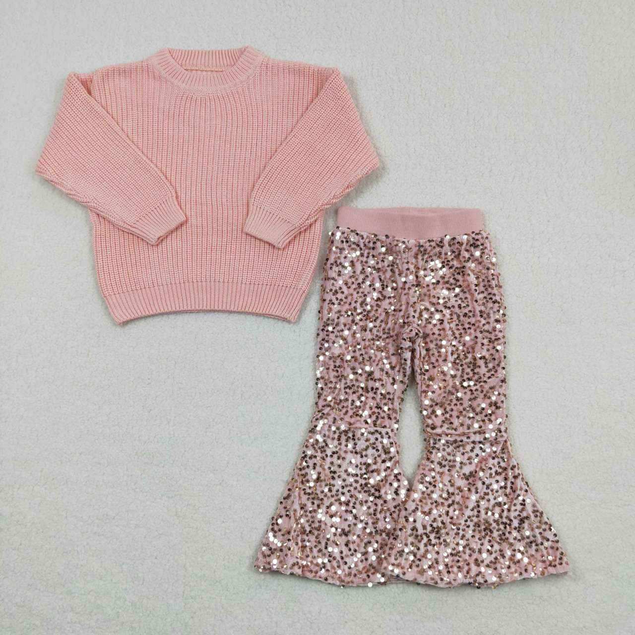 Sequin Sweater Set